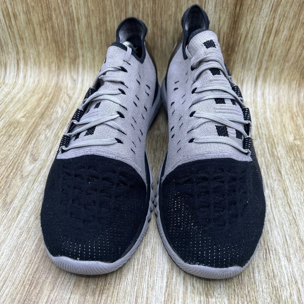 Under Armour Speedform Slingshot‎ Men's Size 13 Black Grey Knit Running Shoes